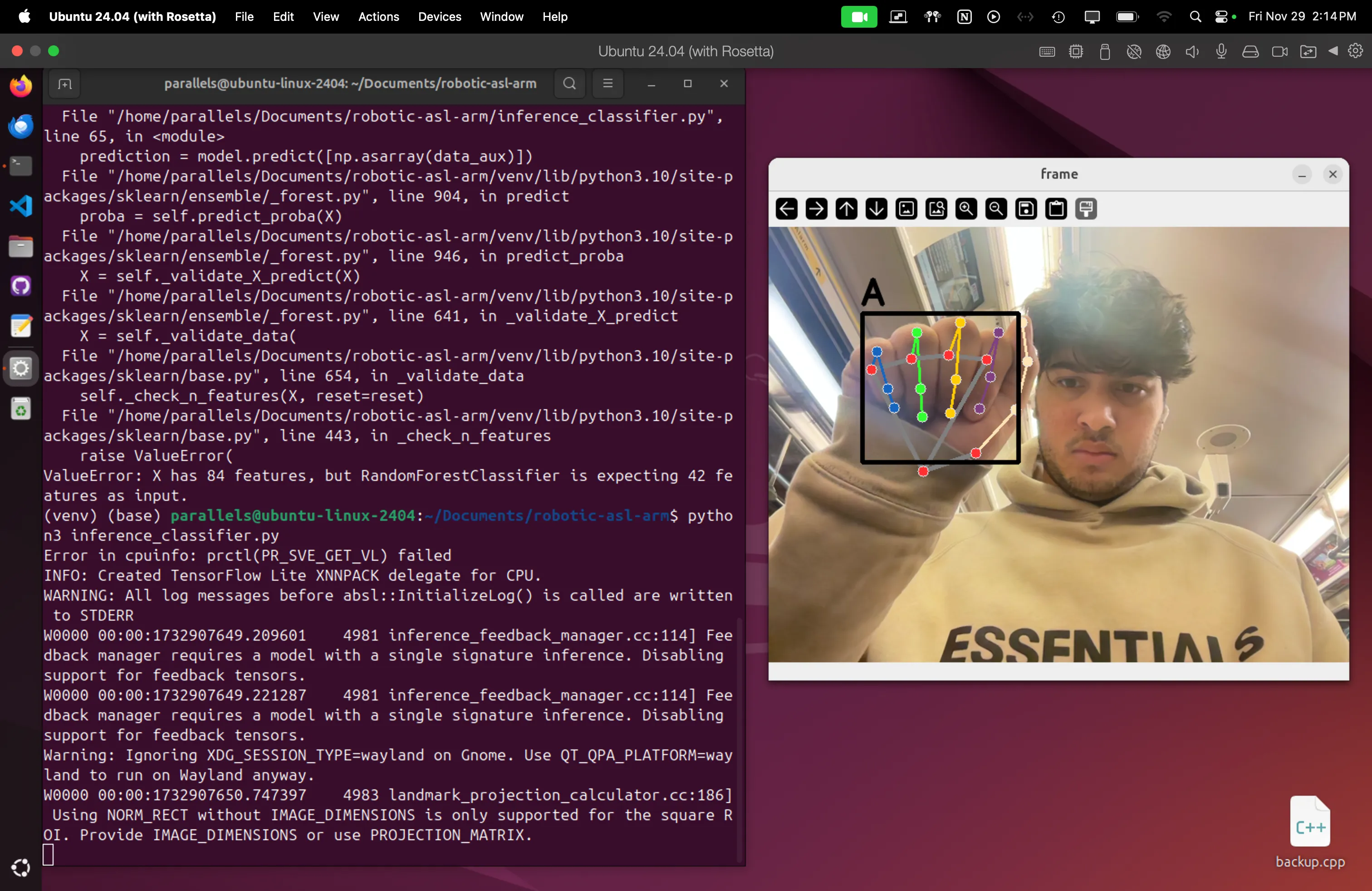 3D Printed ASL Robotic Hand - Image 2