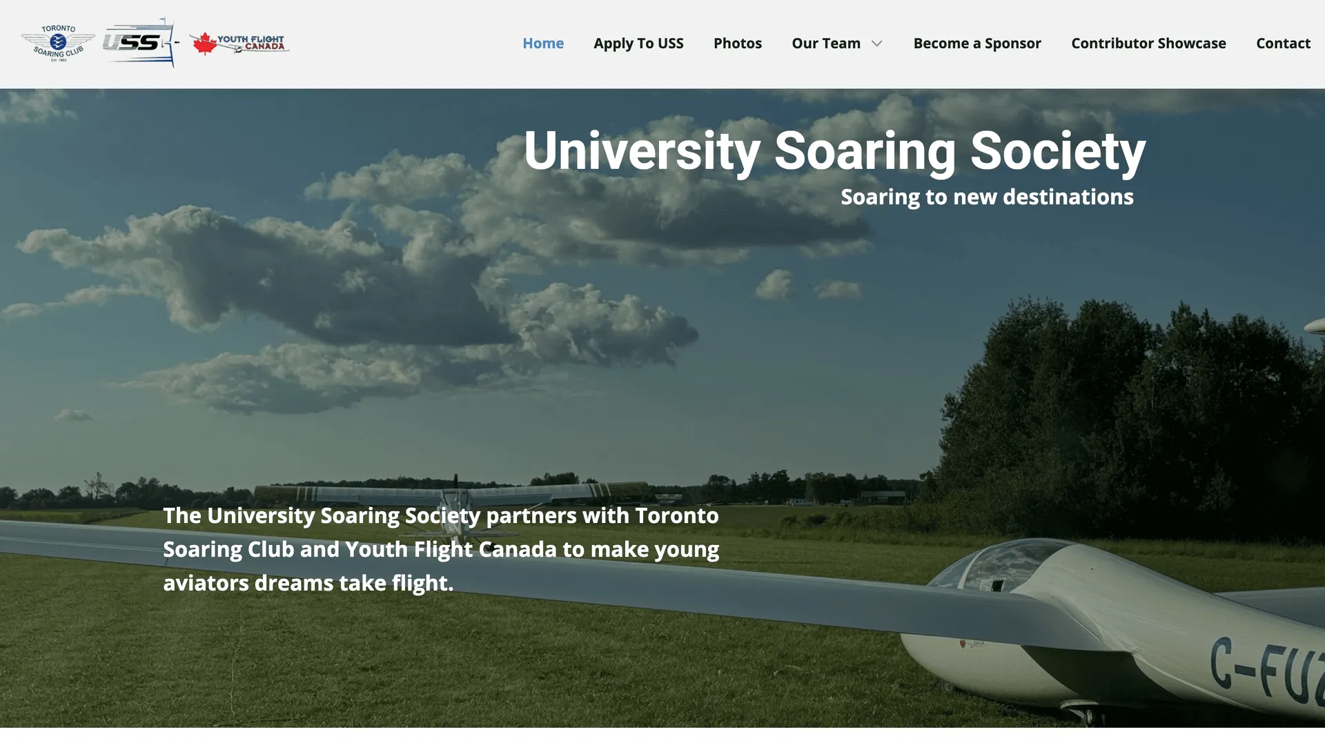 University Student Society Website