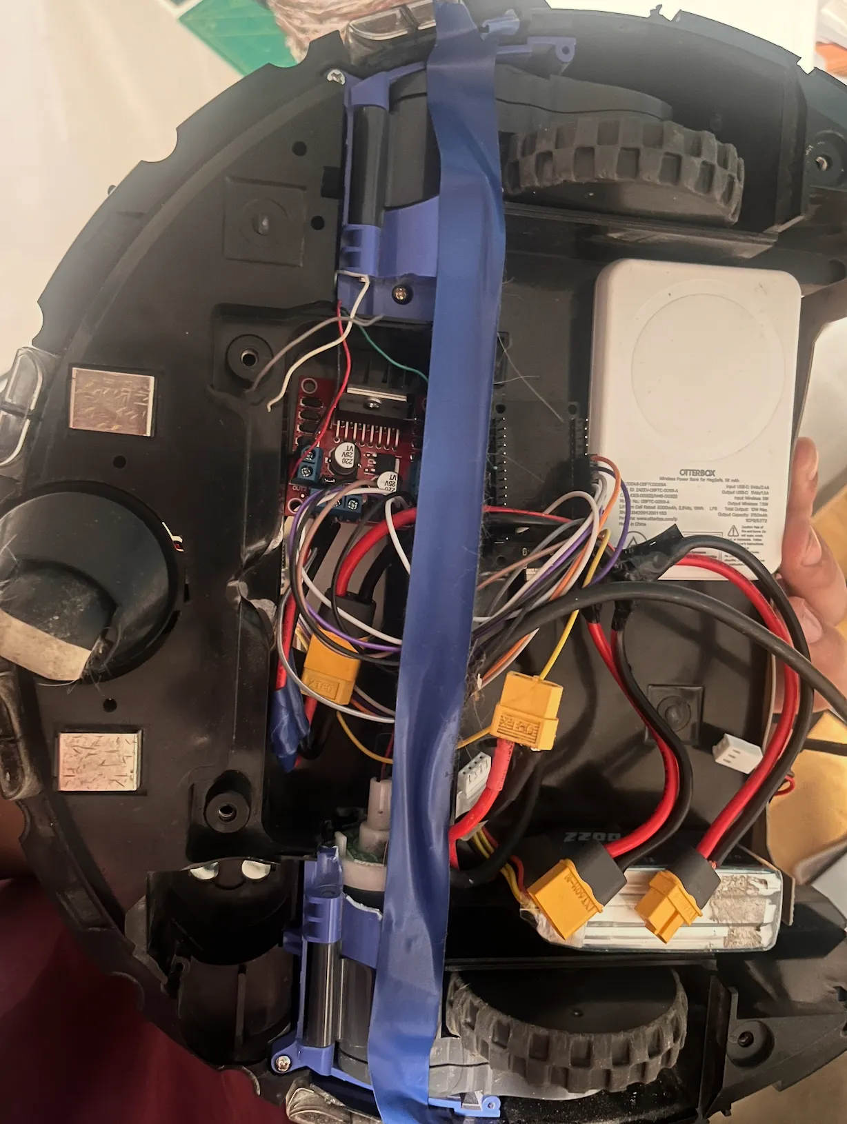 Hacked Roomba Autonomous Robot